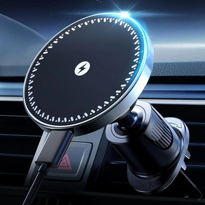 UYUXIO Strong Magnetic Wireless Car Phone Charger Adapter 15W Air Vent Car Phone