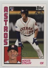 2019 Topps 1984 Topps Baseball Rookies Myles Straw #84R-MS uu6