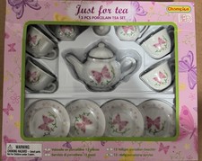 Butterfly Tea Set. Brand New Unopened Box.