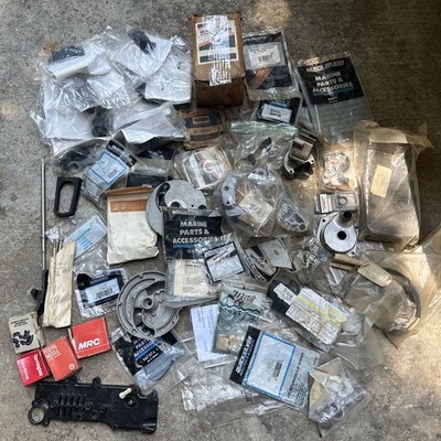 Mercury Quicksilver Boat Outboard Inboard Bulk Parts Lot Mostly NOS OEM
