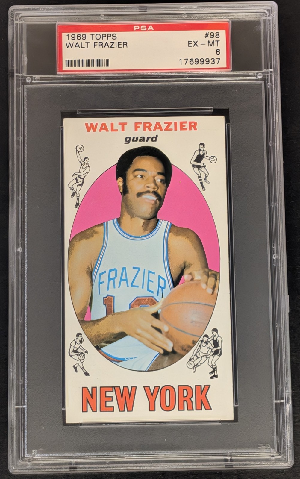 1969 Topps Basketball #98 Walt Frazier PSA 6