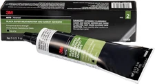 Black Super Weatherstrip and Gasket Adhesive, 08008, 5 Fl Oz, 1 per Pack