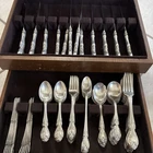 Melrose by Gorham Sterling Silver Flatware In Case 97 Pieces