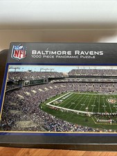 Baltimore Ravens 1000 Piece Panoramic Puzzle M&T Bank Stadium NFL NEW sealed Bag