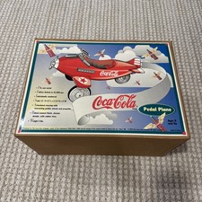 Avion à pédales moulé sous pression Coca-Cola échelle 1:3