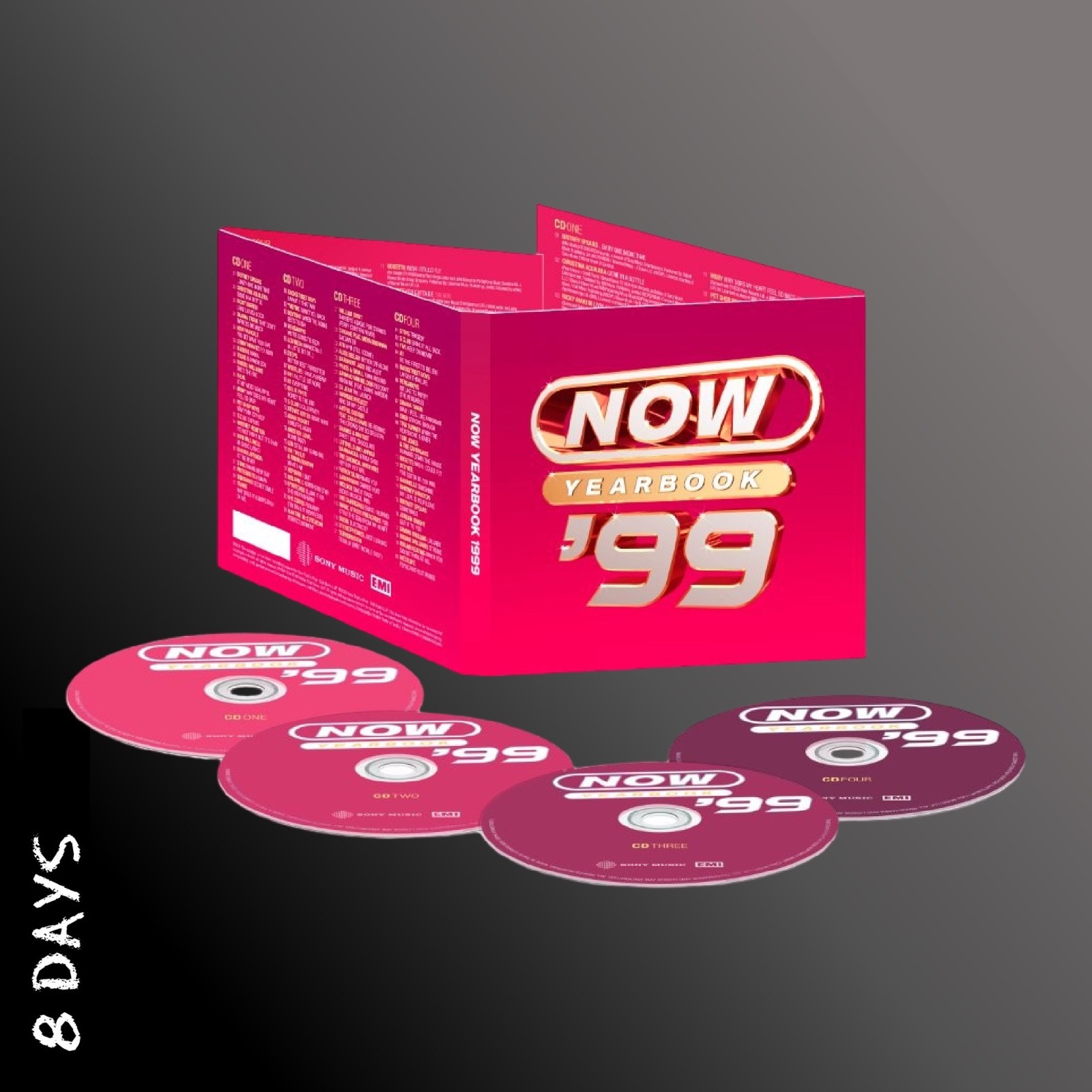 Various - NOW Yearbook 1999 - 4CD - Presale Ships By 26/6/26