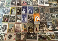 Huge LOT of 60 Early 1900s~ ~Lovers COURTSHIP...