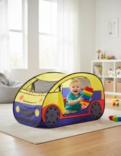 TentSeries Kids Car Play Tent Foldable Indoor Outdoor Pop-Up Playhouse Toy