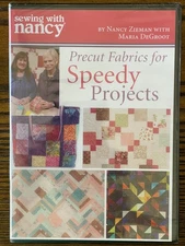 Sewing With Nancy : Precut Fabrics for Speedy Projects : New
