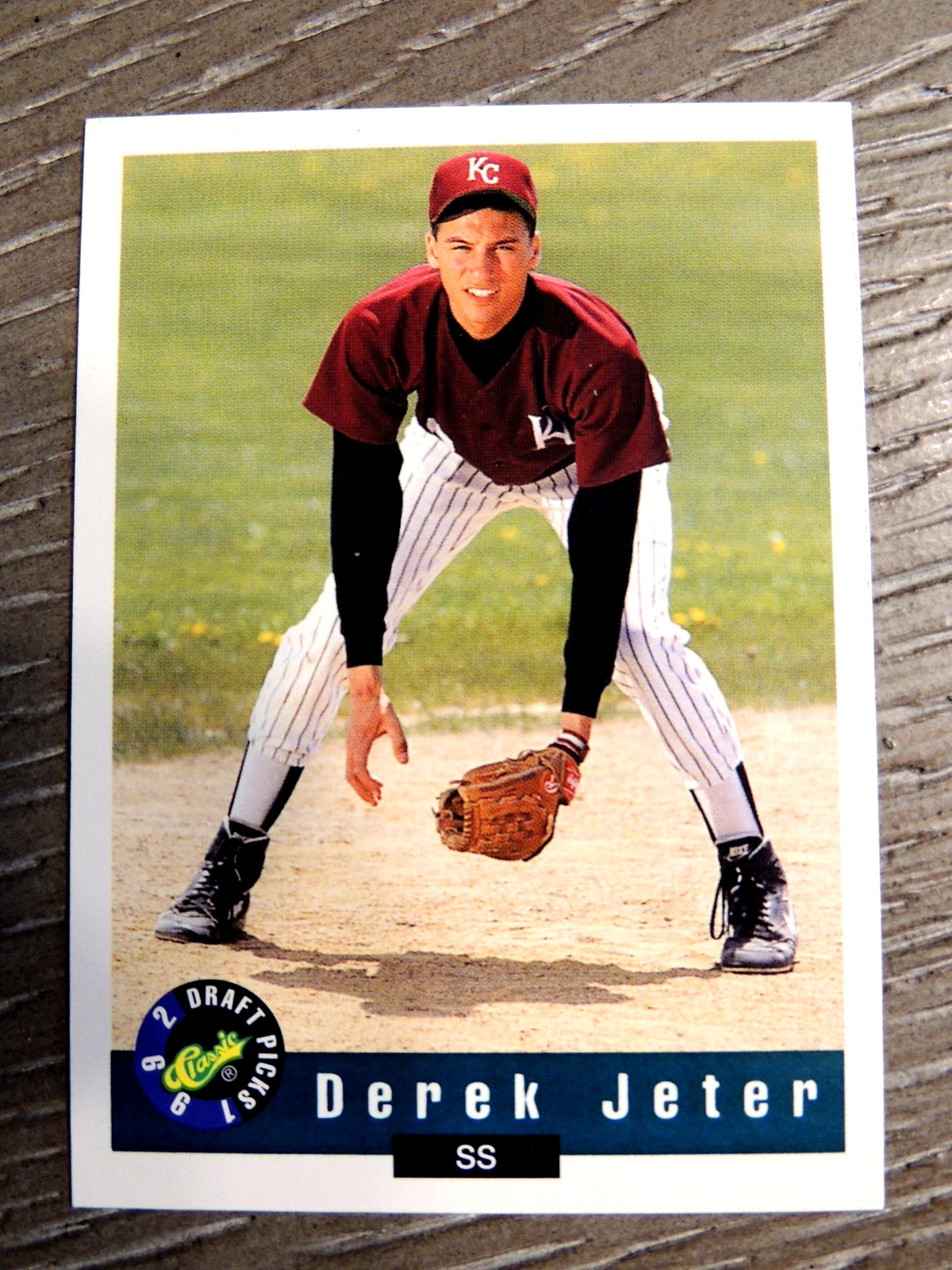 DEREK JETER 1992 CLASSIC DRAFT PICKS #6 ROOKIE N.Y. YANKEES HOF