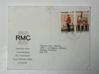 Canada FDC RMC 100 Years 1976 Kingston Addressed Captain D.B. Abbott