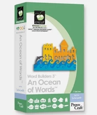 CRICUT WORD BUIDERS 3 *AN OCEAN OF WORDS* CLASSMATE FONT CARTRIDGE *NEW SEALED*