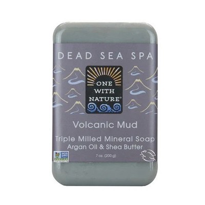 Triple Milled Mineral Soap Volcanic Mud 7 Oz