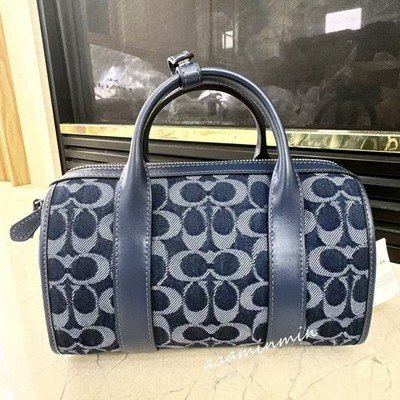 NWT Coach Gotham Duffle Bag 24 In Signature Denim CAN25 | eBay