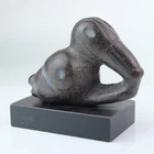 Vintage Alva Museum Replica Henry Moore Abstract Sculpture Smithsonian Institute