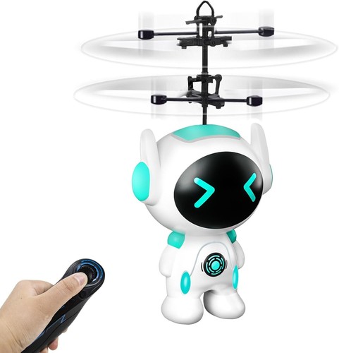 Rc Flying Robot Toys for 5 6 7 8 12 Years Old Boys Girls Remote Control