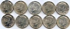 United States 1964 JFK Half Dollars .900 Silver (10)