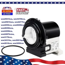 4681EA2001T Washer Drain Pump Motor Fits for Kenmore, LG Washing Machine
