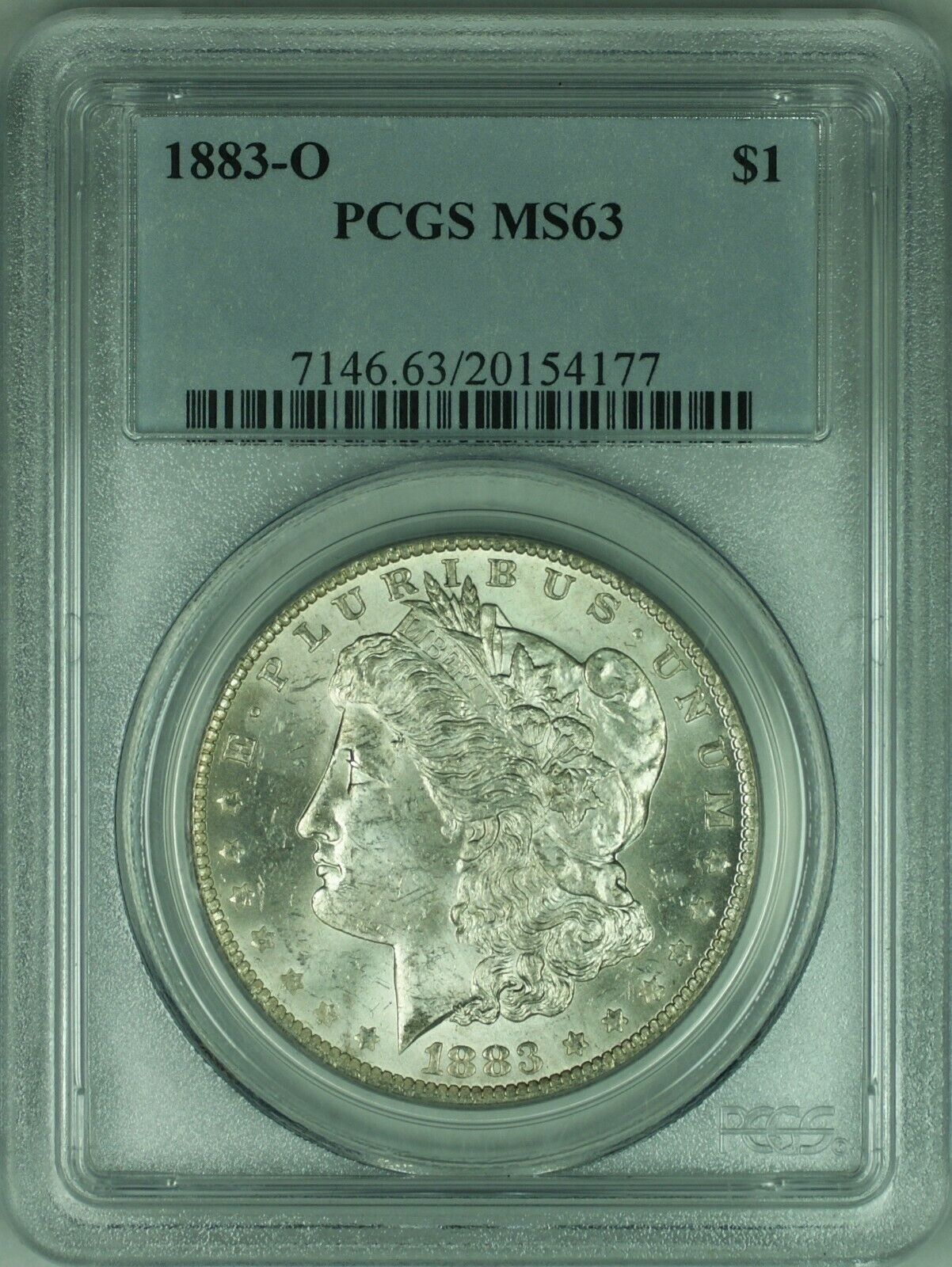 1883-O Morgan Silver Dollar Coin  PCGS MS63 (32 E)