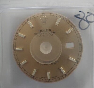 Rolex NEW Datejust Gold dial , B13/116208-10-K1  Cal 3135 (80)