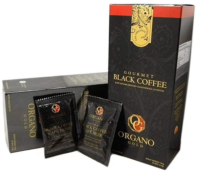 Organo Gold Gourmet Black Coffee 8 Boxes Ganoderma Lucidum