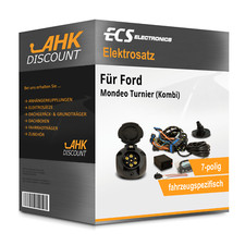 Für Ford Mondeo Turnier (Kombi) 10.14- ECS Elektrosatz 7polig fahrzeugspezifisch