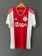 AJAX JERSEY 2022-23 HOME SIZE L MEN FOOTBALL SOCCER SHIRT H58243 ADIDAS