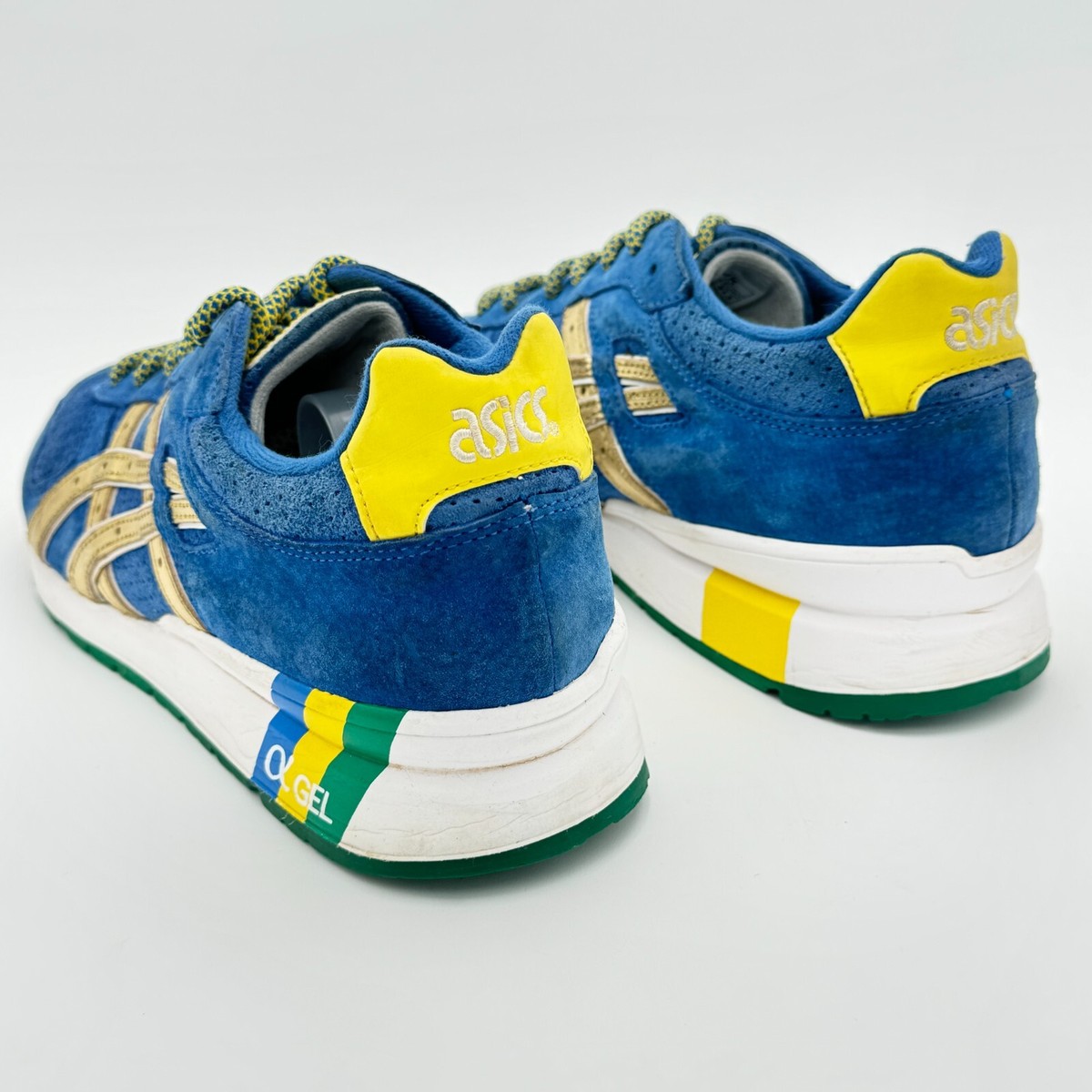 Asics Ronnie Fieg x GT 2 Brazil Blue Gold Men's Size 9 Running