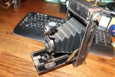 Vintage Kodak Autographic Brownie 2A folding camera. Good orig. used condition