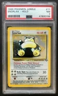 1999 Pokemon Jungle Snorlax Holo PSA 7 Near Mint 11/64 Rare Card No 11 Vintage