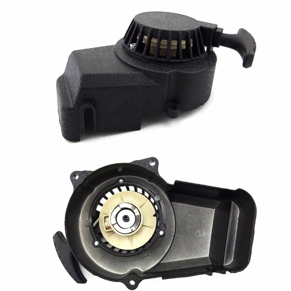 Kit Lanceur (pull Start) Et Volant D'inertie Pour Moteur 50cc 2 Temps - Quad, Mini Dirt, Pocket Bike