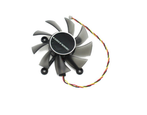 Cooling Fan For ASUS GTS250 HD4870 Graphics Card R128015BH 12V 0.32A 3pin - Bild 2 von 4