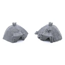 Barbarian Tents by Terrain4Print, Terrain Scenery for Tabletop 28mm Miniatures