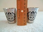 Lot Of 2 1800 JB Stainless Steel ? Shot Glasses " GREAT COLLECTIBLE USEABLE LOT  — photo 4