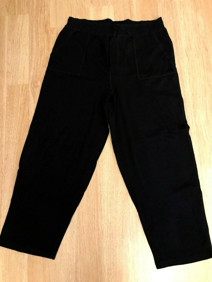 Pantalones de salón Nautica Sleepwear para hombre azul marino 100 % algodón talla L grandes Foto 2 de 4