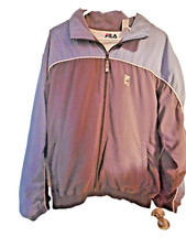Vintage RN 91175 Men  s Fila Windbreaker Lightweight Size MED