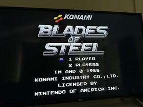 Blades of Steel (Nintendo Entertainment System, 1988) NES Hockey 1-2 jugadores