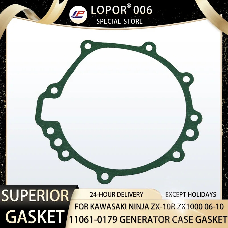 Kawasaki Crankcase Generator Case Gasket NINJA ZX-10R ZX1000 06