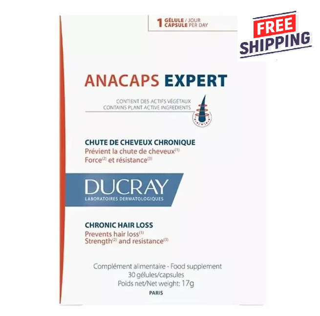 Ducray Anacaps Expert От хронического выпадения волос 30 капсул срок годности 1 месяц Срок годности 092026 5190₽