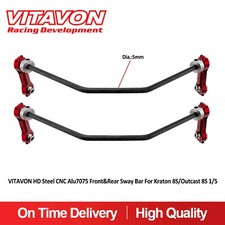 Vitavon K8S HD Steel CNC Alu7075 Front Rear Sway Bar For Kraton 8S/Outcast 8S