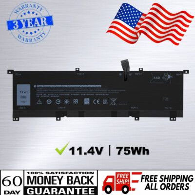 8N0T7 Battery for Dell XPS 15 9575 Precision 5530 2-in-1 TMFYT 0TMFYT P73F001