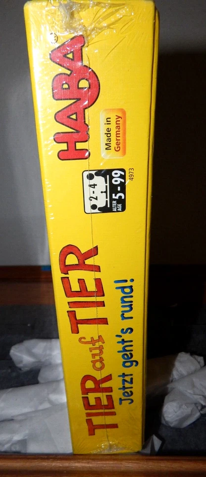 New Tier Auf Tier Jetzt Geht's Rund Stacking Animal Upon Animal Board Game - Image 2 of 4