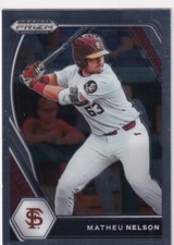 2021 PANINI PRIZM DRAFT PICKS MATHEU NELSON