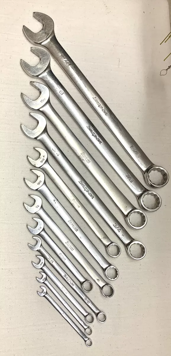 Snap On 12 OEX OEXB Combination Wrenches 80 90 110 12B 140 16 18 24B 26 28B 30B