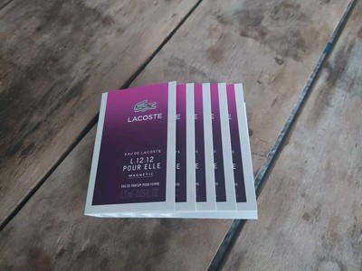 Lacoste Eau De Lacoste L.12.12 pour Elle Magnetic, Inhalt 5 x 1,5 ml Neu