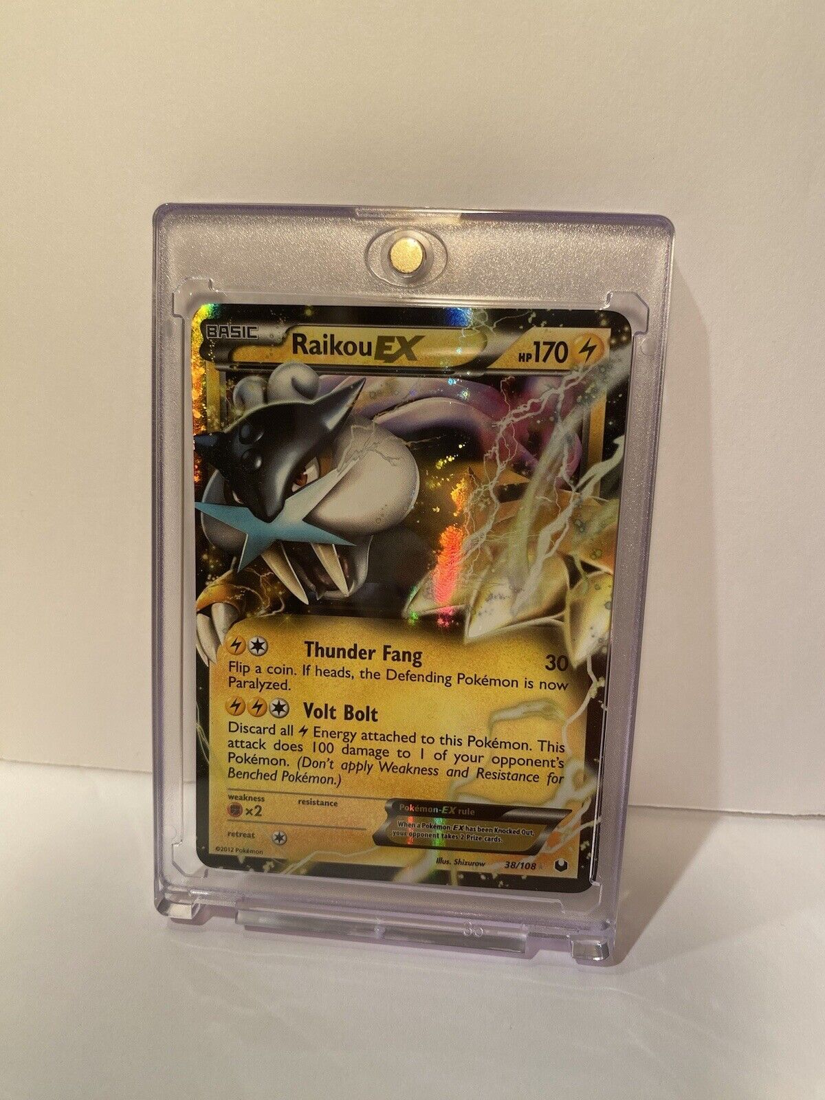 Raikou EX - 2012 (Chase Moloney, #38/108) - Paragon City Games