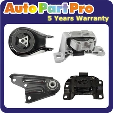 For Mazda 3 2.0L 2010 Engine Motor & Manual Transmission Mount Set of 4PCS New