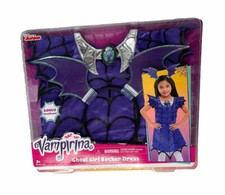 NEW Disney Junior Vampirina Ghoul Girl Rocker Dress Costume Dress Up Age 3 4-6X