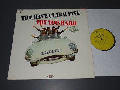THE DAVE CLARK FIVE - TRY TOO HARD (LN 24198) / USA-EPIC-VINYL-LP 1966 (EX)