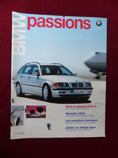 Passions par BMW  N° 31 de 1999 le touring série 3, 330d, Moto R 1150 GS,R 850C